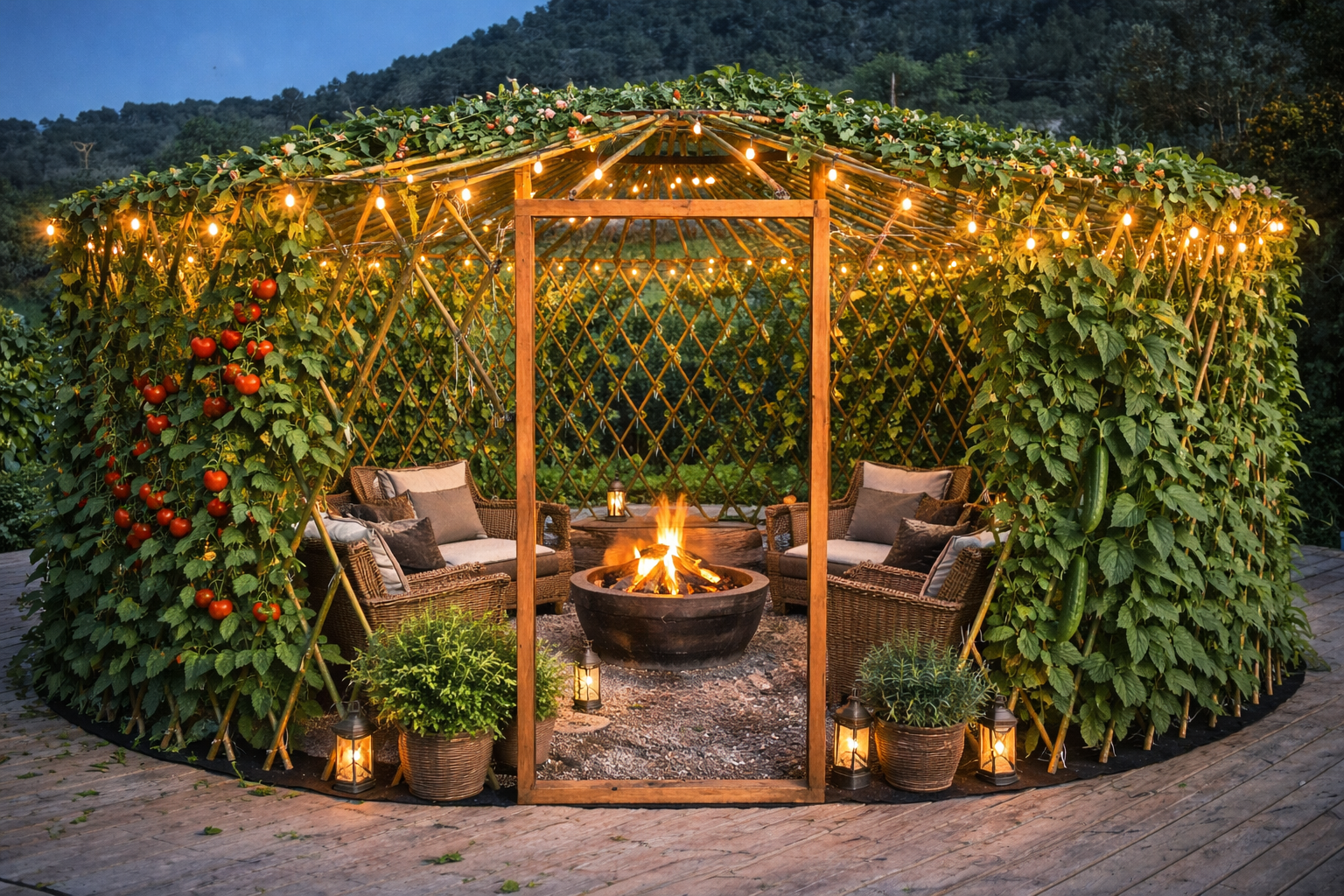 Mallorca-Decorative-garden-yurt